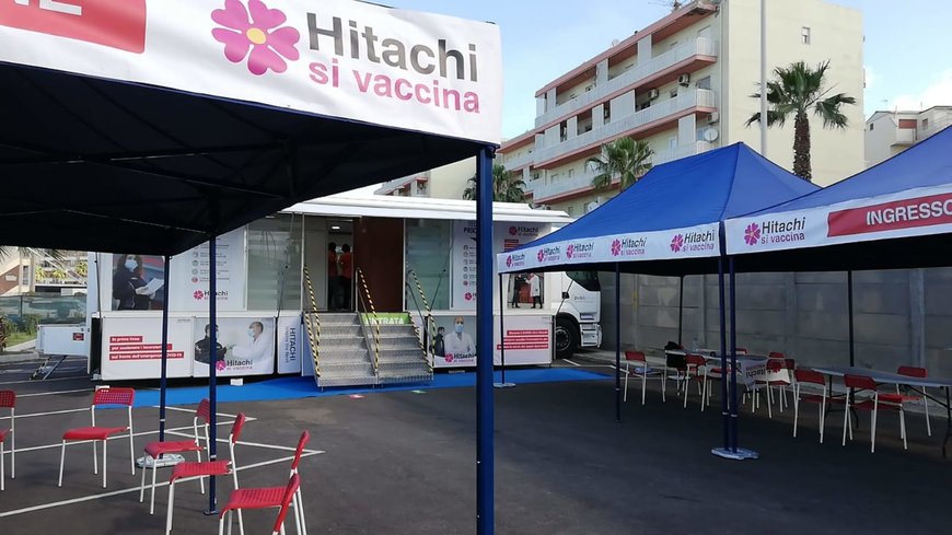Hitachi Rail vaccina i propri dipendenti e dà il via in Italia alla campagna vaccinale nelle grandi aziende